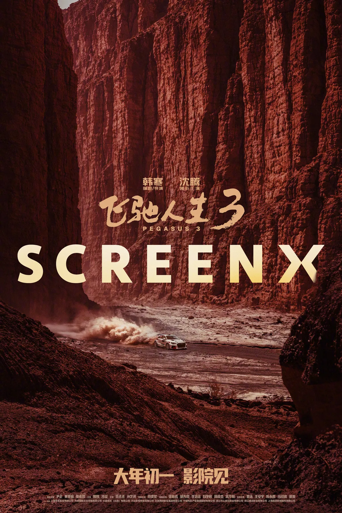 中国大陆 ScreenX 海报